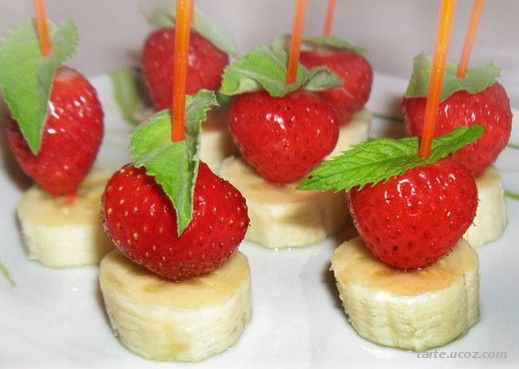 праздничное канапе